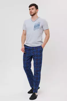 Муж. костюм домашний арт. 23-0399 Серый р. 56