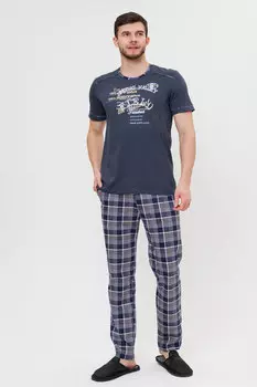 Муж. костюм домашний арт. 23-0400 Антрацит р. 52