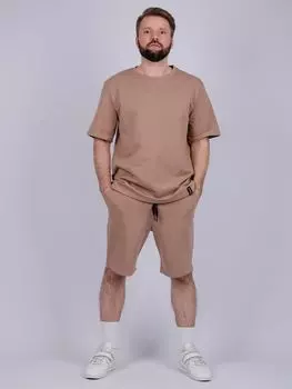 Муж. костюм домашний "Джордан" Бежевый р. 56
