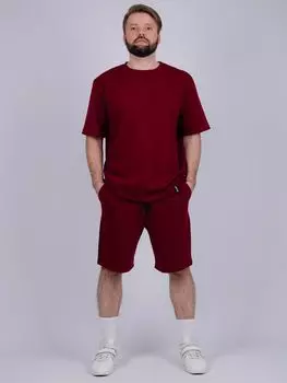 Муж. костюм домашний "Джордан" Бордовый р. 50