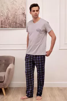 Муж. костюм "Герман" Серый р. 48