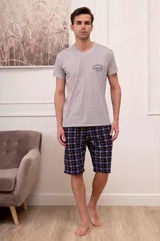 Муж. костюм "Герман" Серый р. 54