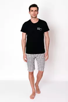 Муж. костюм "Инь-Янь" Черный р. 52