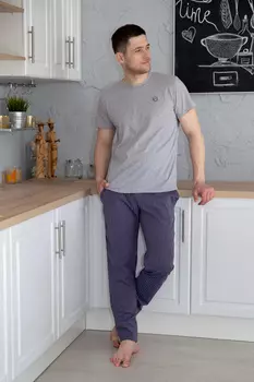 Муж. костюм "Майкл" Серый р. 58