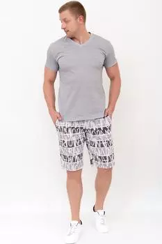 Муж. костюм повседневный "Эмир" Серый р. 50