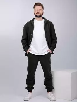 Муж. костюм повседневный "Макс" Хаки р. 52