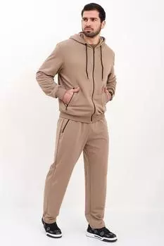 Муж. костюм спортивный "Матиас" Коричневый р. 56