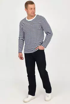 Муж. лонгслив арт. 19-0804 Темно-синий р. 50