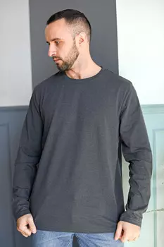 Муж. лонгслив "Основа" Антрацит р. 50