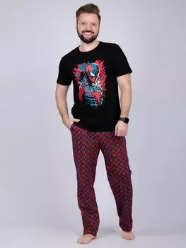 Муж. пижама "Джейсон" Красный р. 56