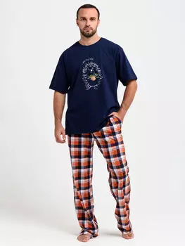 Муж. пижама "Ежик Синий" р. 54
