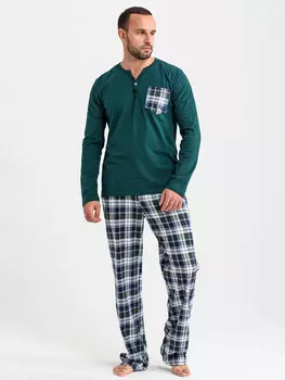 Муж. пижама "Горец Зеленый" р. 58