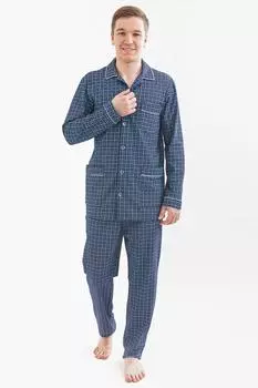 Муж. пижама "Комфорт" Синий р. 56