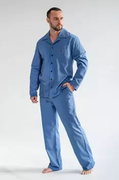 Муж. пижама "Мистер Твистер" Индиго р. 54