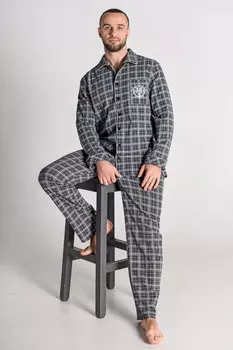 Муж. пижама "Норманн" Графит р. 52