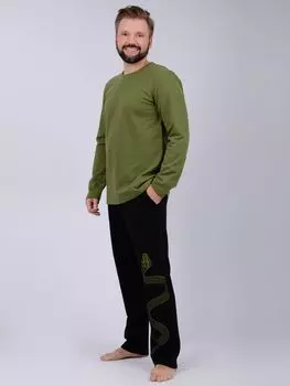 Муж. пижама "Снэйк" Хаки р. 56