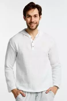 Муж. рубашка "Муслин Белый" р. 50