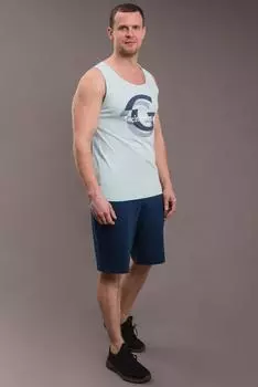 Муж. шорты "арт. 19-0625 Индиго" р. 48