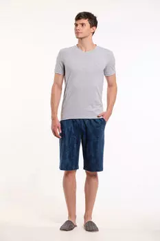 Муж. шорты арт. 23-0407 Синий р. 50