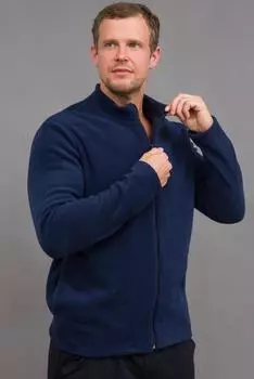 Муж. толстовка "арт. 19-0530 Синий" р. 58