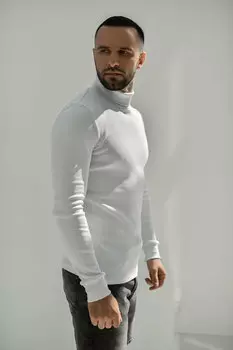 Муж. водолазка арт. 22-0511 Белый р. 48