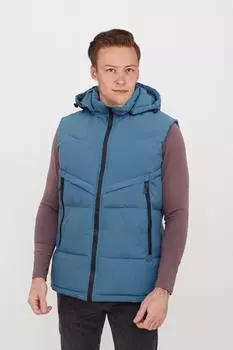 Муж. жилет "Hit" Бирюзовый р. 44