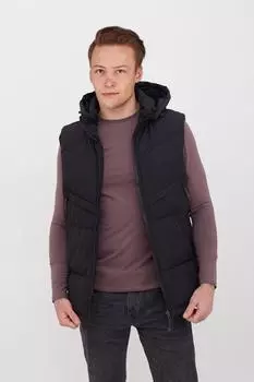 Муж. жилет "Hit" Черный р. 46