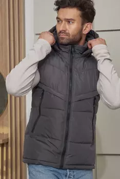 Муж. жилет "Hit" Серый р. 44