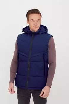 Муж. жилет "Hit" Темно-синий р. 52
