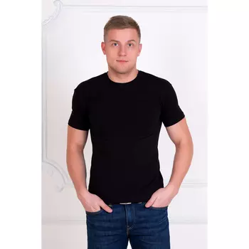 Мужская футболка "Алекс" Черный, размер 56