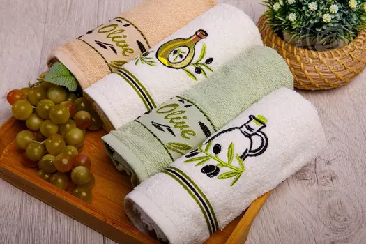 Набор полотенец "Олива" Разноцветный р. 40х60