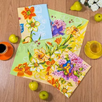 Набор полотенец "Солнечный день" р. 45х60