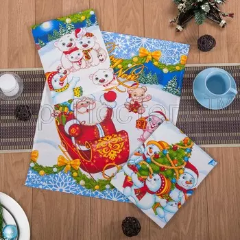 Набор полотенец "Зимняя сказка" р. 45х60