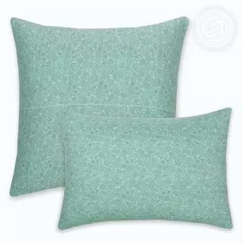 Наволочки "Ажур" Зеленый р. 50х70