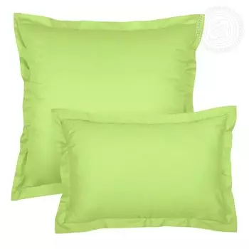 Наволочки с ушками "Гламур" Салатовый р. 70х70