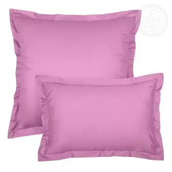 Наволочки с ушками "Гламур" Сиреневый р. 50х70