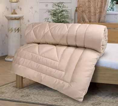 Одеяло "Кашемир" Бежевый р. Евро