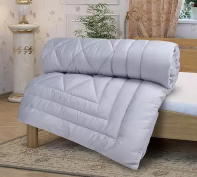 Одеяло "Лебяжий пух Голубой" р. Евро