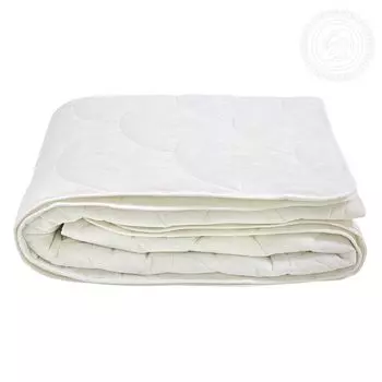 Одеяло "Лебяжий пух облегченное" Белый р. 1,5-сп.