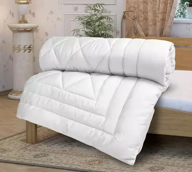 Одеяло "Шелк" Белый р. Евро