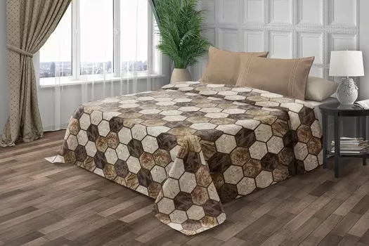 Плед "Чайнворд" Хаки р. 180х200