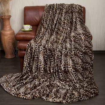 Плед "Леопард" р. 160х220