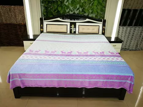 Плед "Норвегия Фиолетовый" р. 200х240