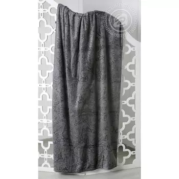 Плед "Пейсли" Графит р. 150х200