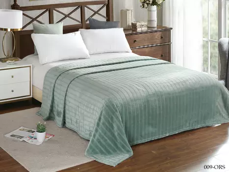 Плед "Вельвет" Изумрудный р. 150х200