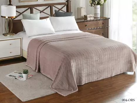 Плед "Вельвет" Латте р. 200х220