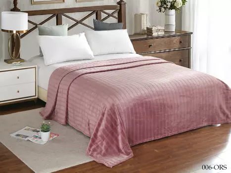 Плед "Вельвет" Лиловый р. 150х200