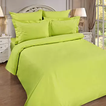 Пододеяльник "Цвет эмоций" Лайм р. Евро макси