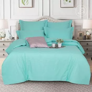 Пододеяльник "DE LUXE" Ментоловый р. 1,5-сп.