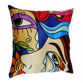 Подушка "Абстракция арт. 20-0155" р. 35х35